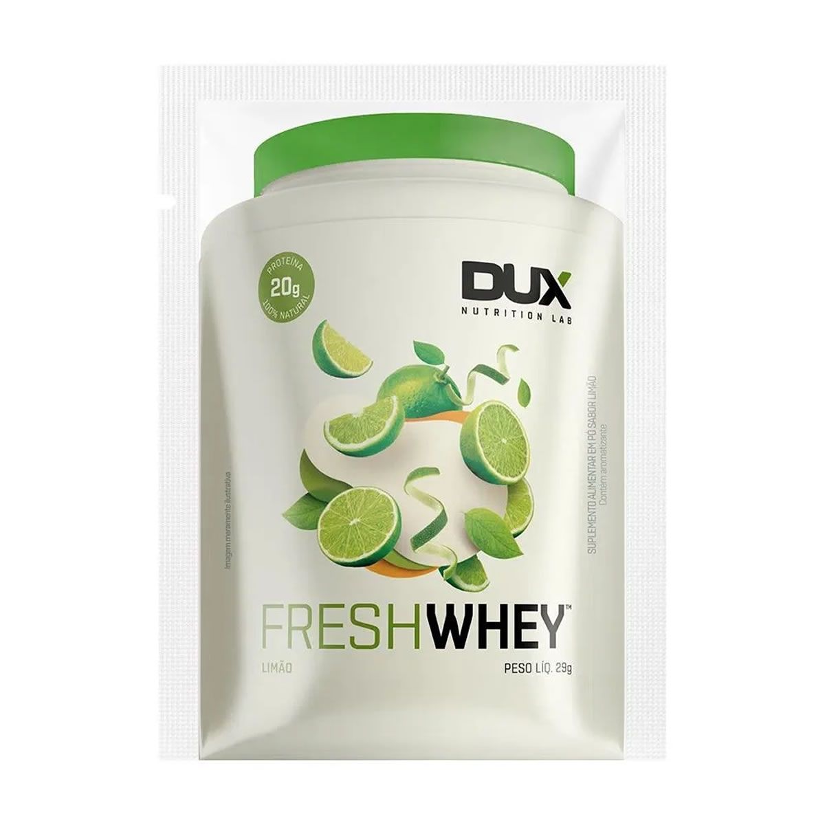 Fresh Whey - 1 Sach� 29g Lim�o - Dux Nutrition