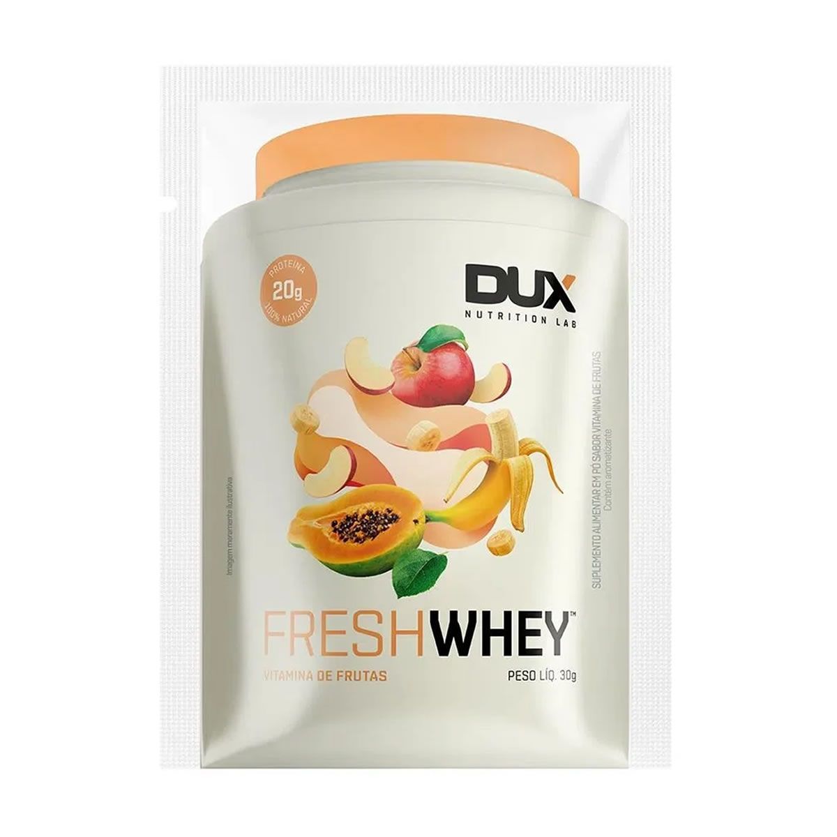 Fresh Whey - 1 Sach� 29g Vitamina de Frutas - Dux Nutrition