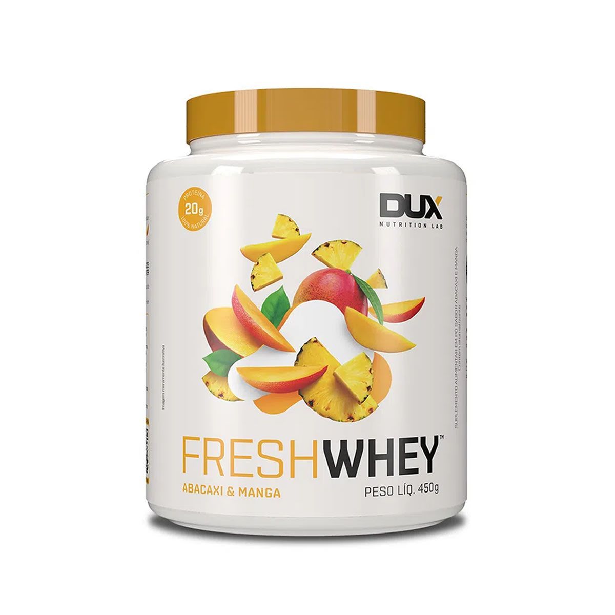 Fresh Whey - 450g Abacaxi e Manga - Dux Nutrition*** Data Venc. 30/3/23