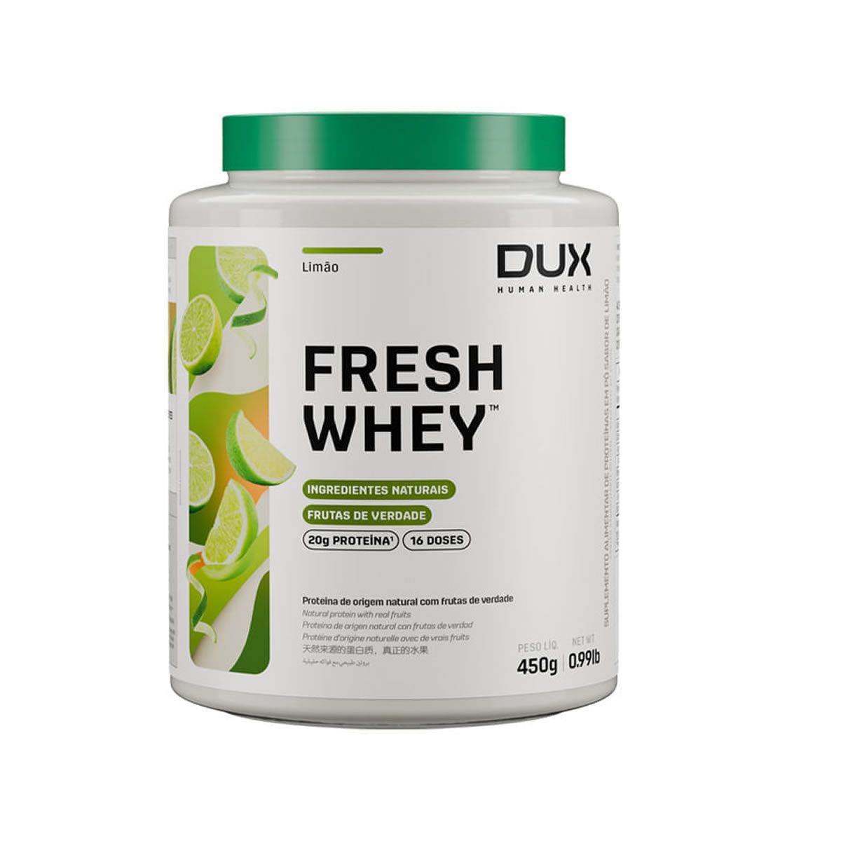 Fresh Whey - 450g Lim�o - Dux Nutrition