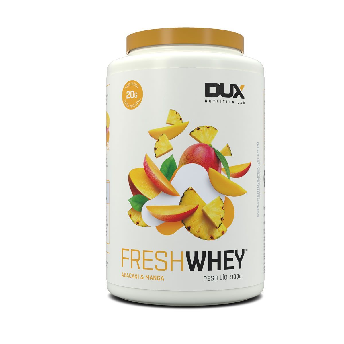 Fresh Whey - 900g  Abacaxi e Manga - Dux Nutrition*** Data Venc. 20/5/23
