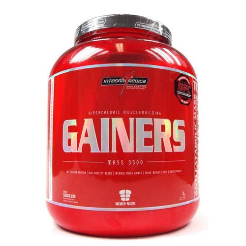 Gainers Mass 1500 - Morango 3000g - Integralm�dica