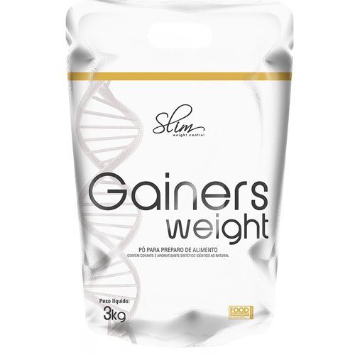 Gainers Weight - 3000g Baunilha - Slim Weight Control