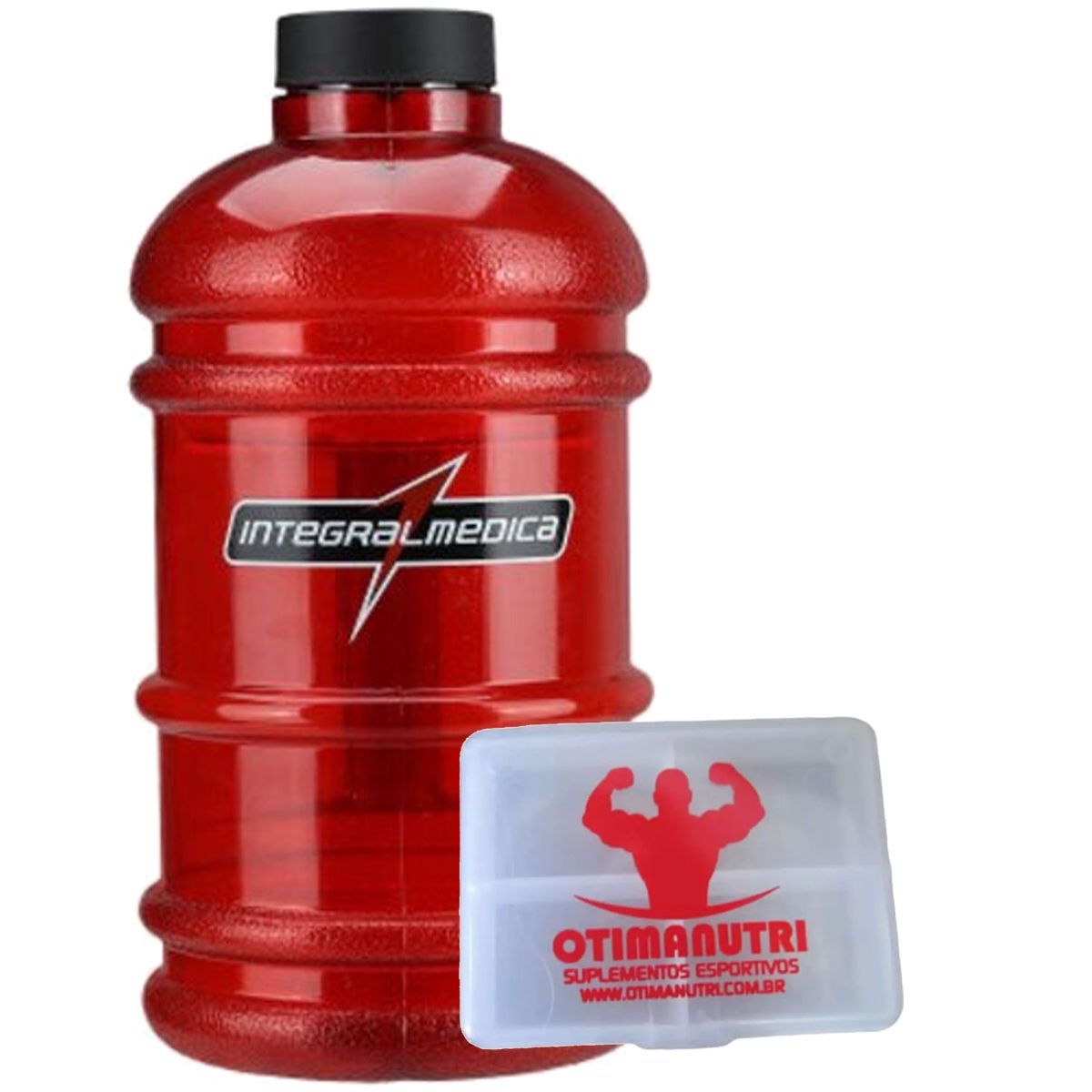 Gal�o Vermelho (2,2 litros) + Porta C�psulas - IntergralM�dica