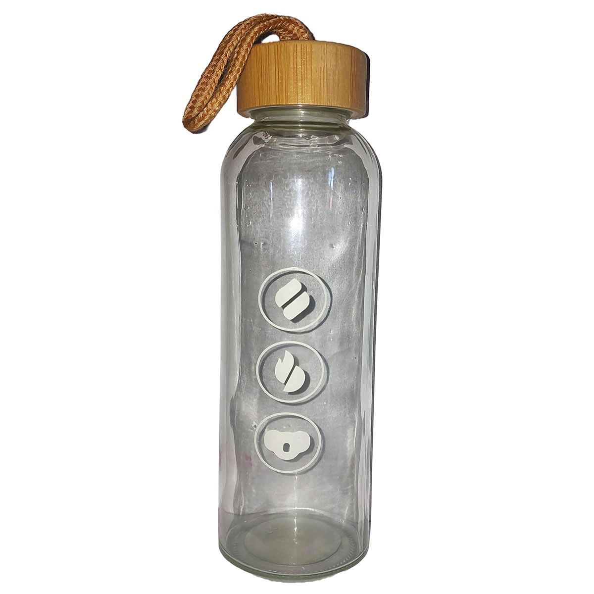 Garrafa de Vidro - 600ml Transparente - Caffeine Army