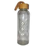 Garrafa de Vidro - 600ml Transparente - Caffeine Army
