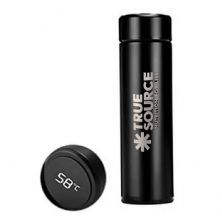 Garrafa T�rmica com Termostato - 500ml Preta - True Source