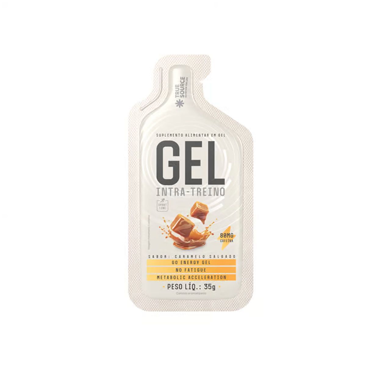 Gel Intra Treino - 1 Sach� 35g Caramelo Salgado - True Source
