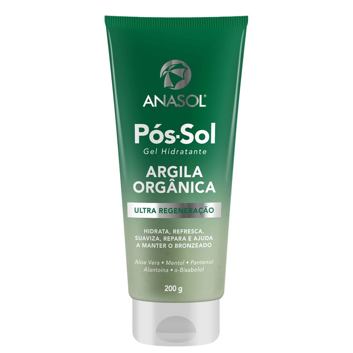 Gel P�s-Sol Argila Org�nica - 200g Ultra Regenera��o - Anasol*** Data Venc. 30/09/2022