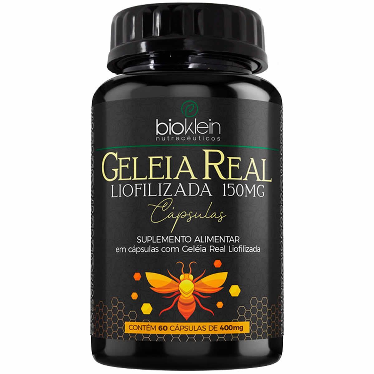 Geleia Real Liofilizada - 60 C�psulas - Bioklein