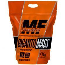 Giganto Mass - 2700g Refil Morango - MuscleFull