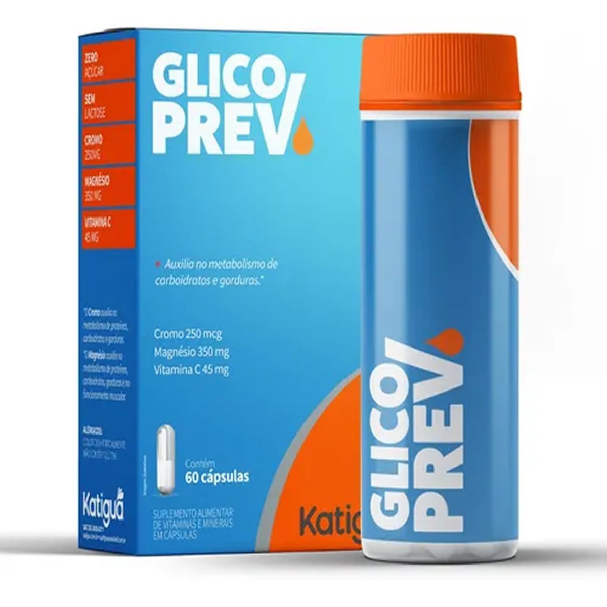 Glico Prev - 60 C�psulas - Katigu�*** Data Venc. 30/8/23