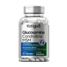 Glucosamina + Condroitina + MSM - 30 C�psulas - Katigu�