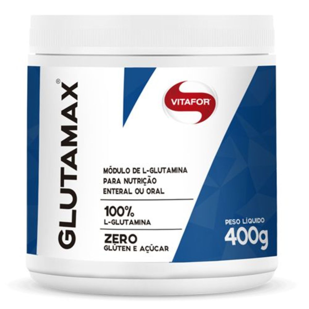 Glutamax - 400g - Vitafor***LACRE INTERNO VIOLADO*** Data Venc. 31/03/22