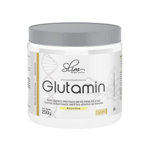 Glutamin - 250g Baunilha - Slim Weight Control