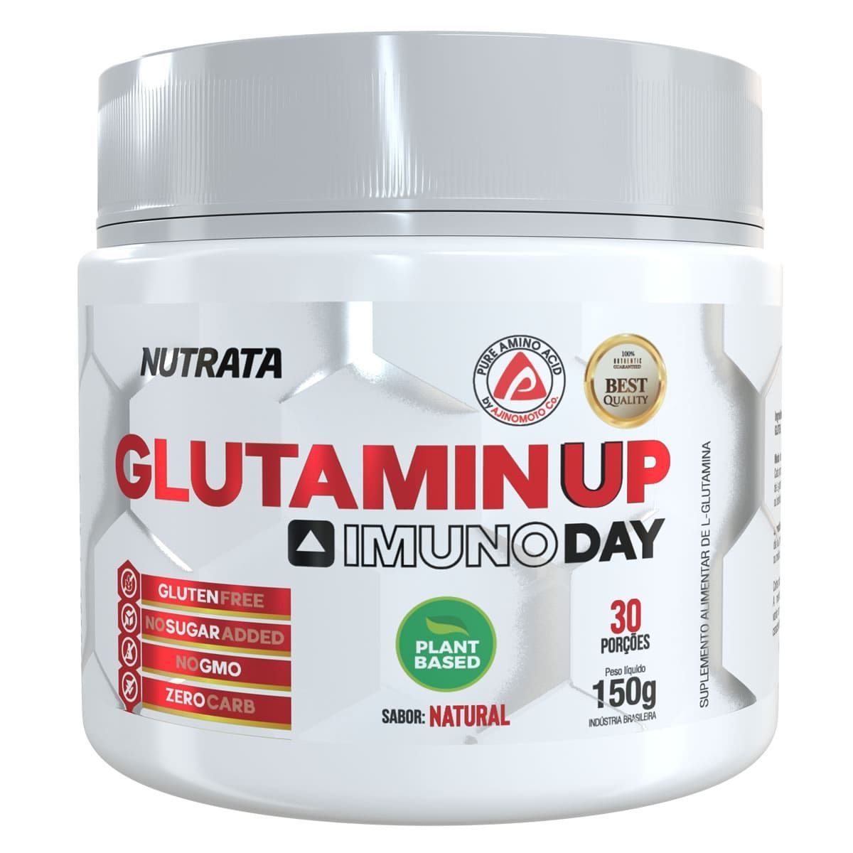 Glutamin UP Imuno Day - 150g - Nutrata*** Data Venc. 30/07/2025