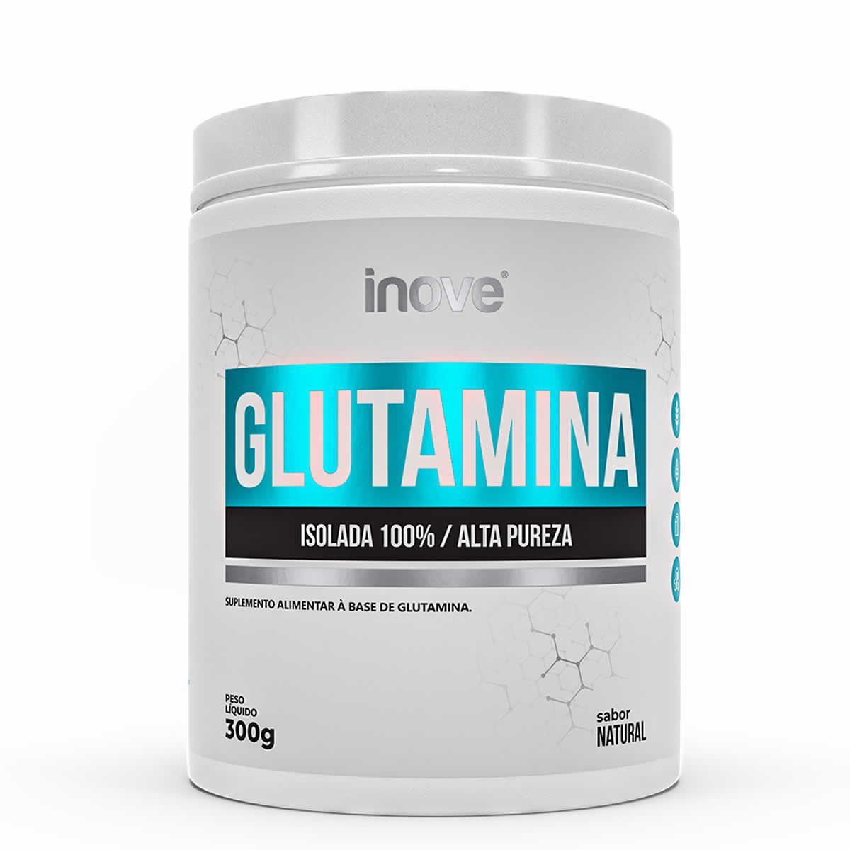 Glutamina 100% - 300g -  Inove Nutrition