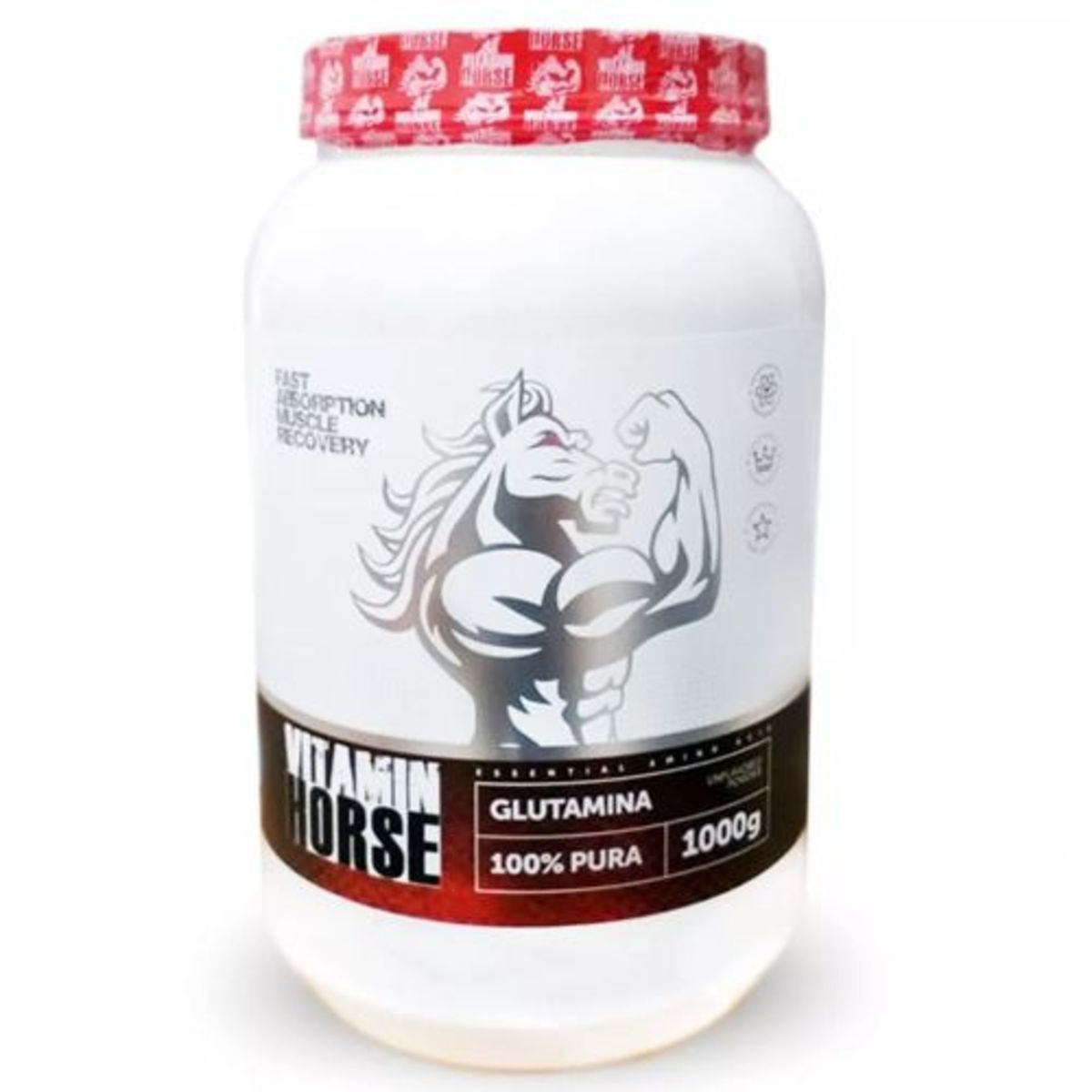 Glutamina 100% Pura - 1000g - Vitamin Horse