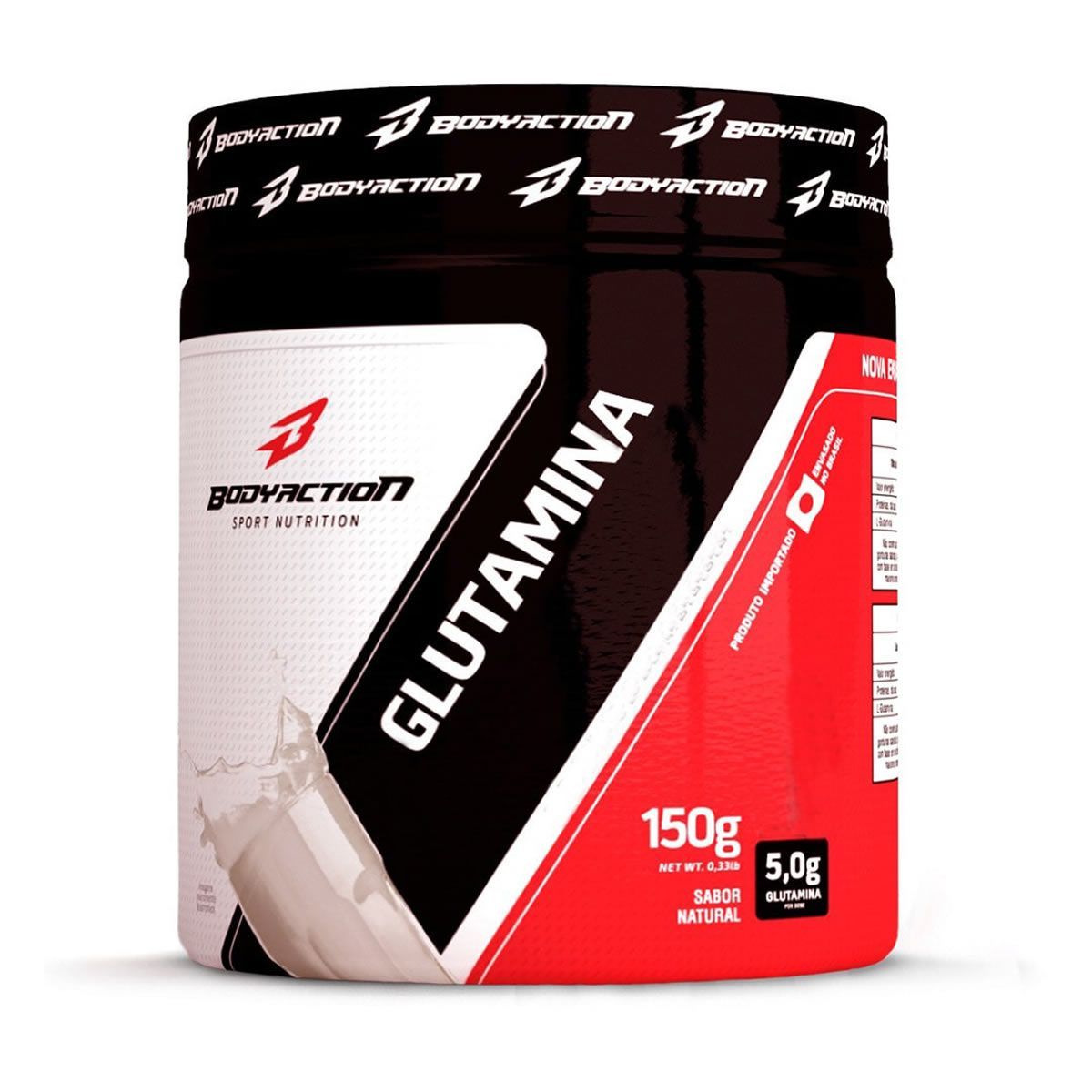 Glutamina - 150g - BodyAction*** Data Venc. 30/09/2024