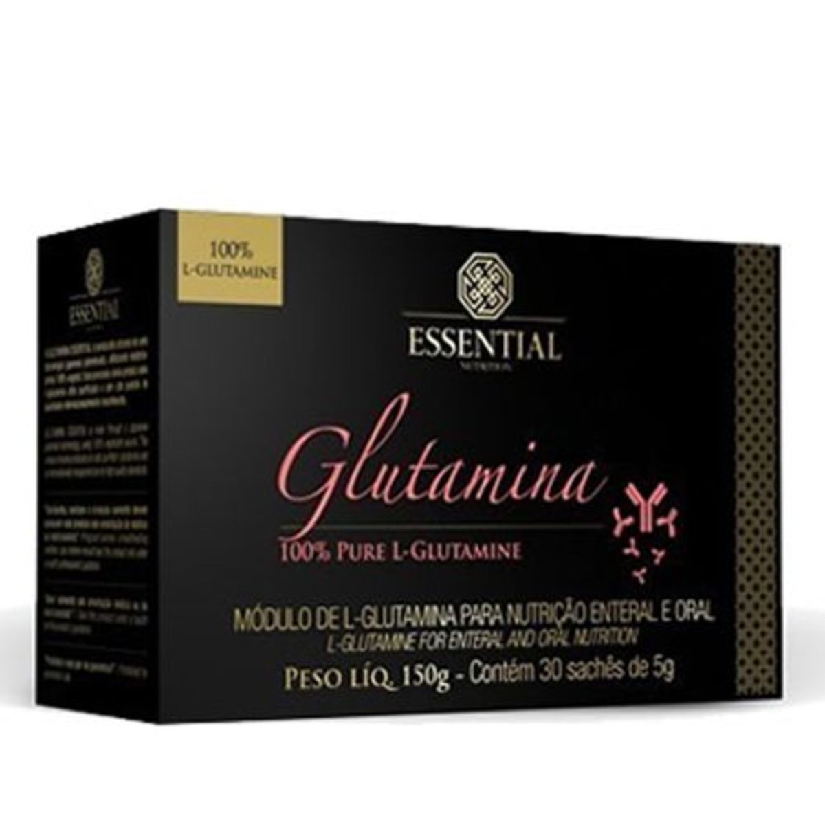 Glutamina - 30 sach�s 5g - Essential Nutrition