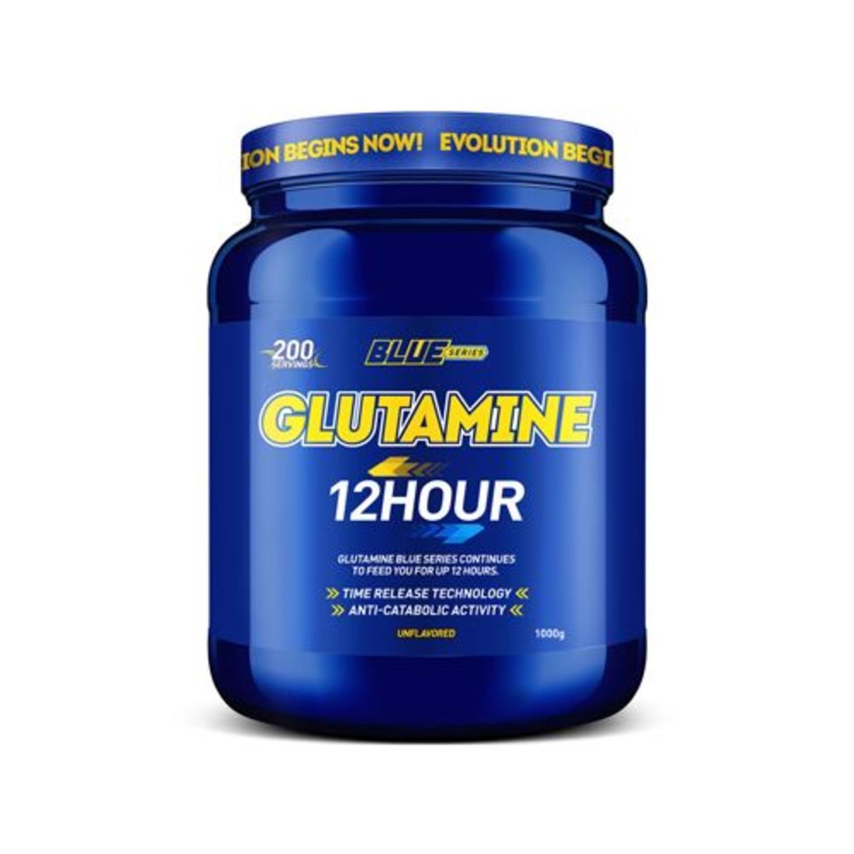 Glutamine 12 Hour - 1000g - Blue Series