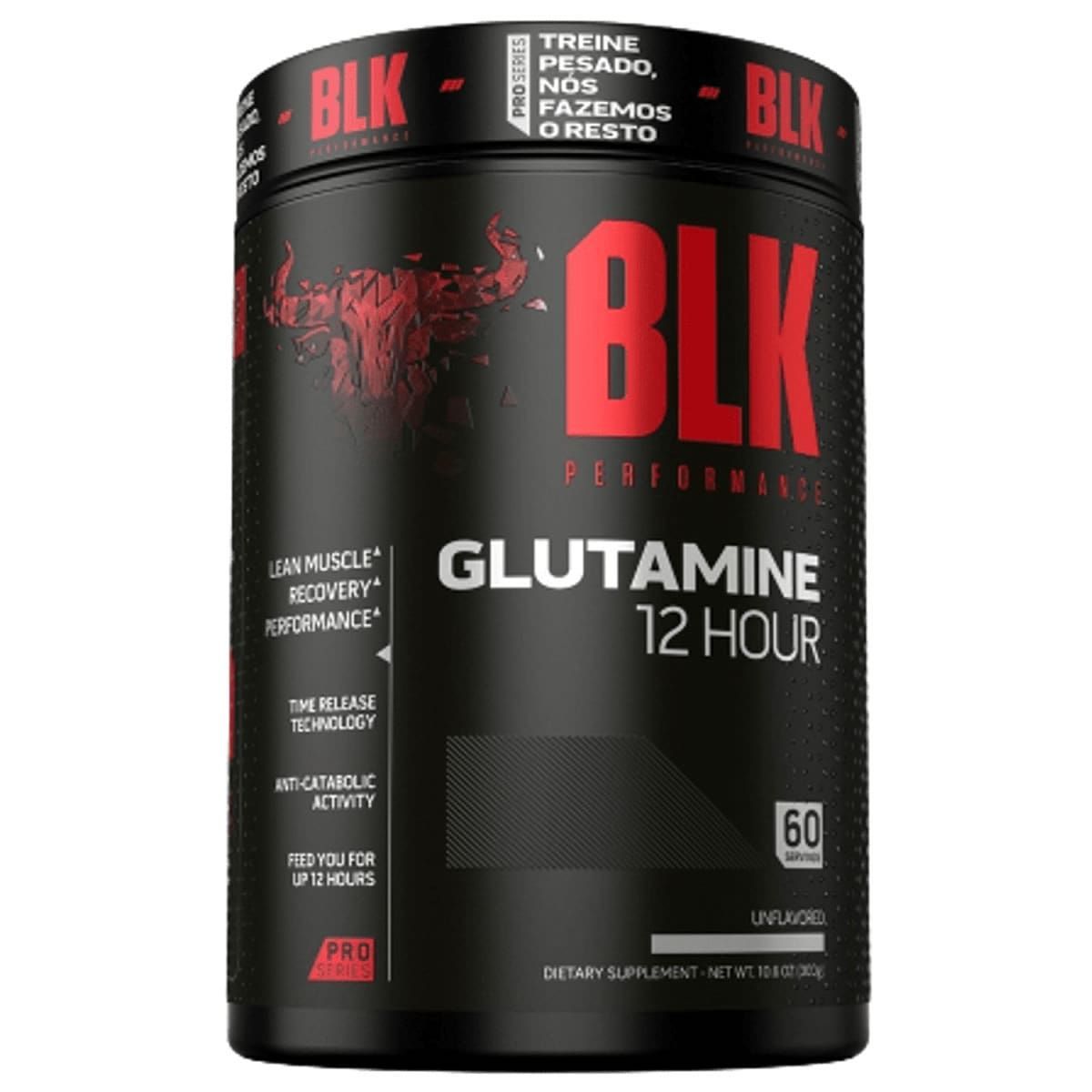 Glutamine 12 Hour - 300g - BLK Performance