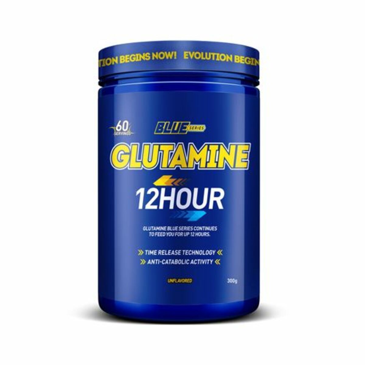 Glutamine 12 Hour - 300g - Blue Series*** Data Venc. 30/11/2020