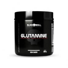 Glutamine - 300g Sem Sabor - Black Skull