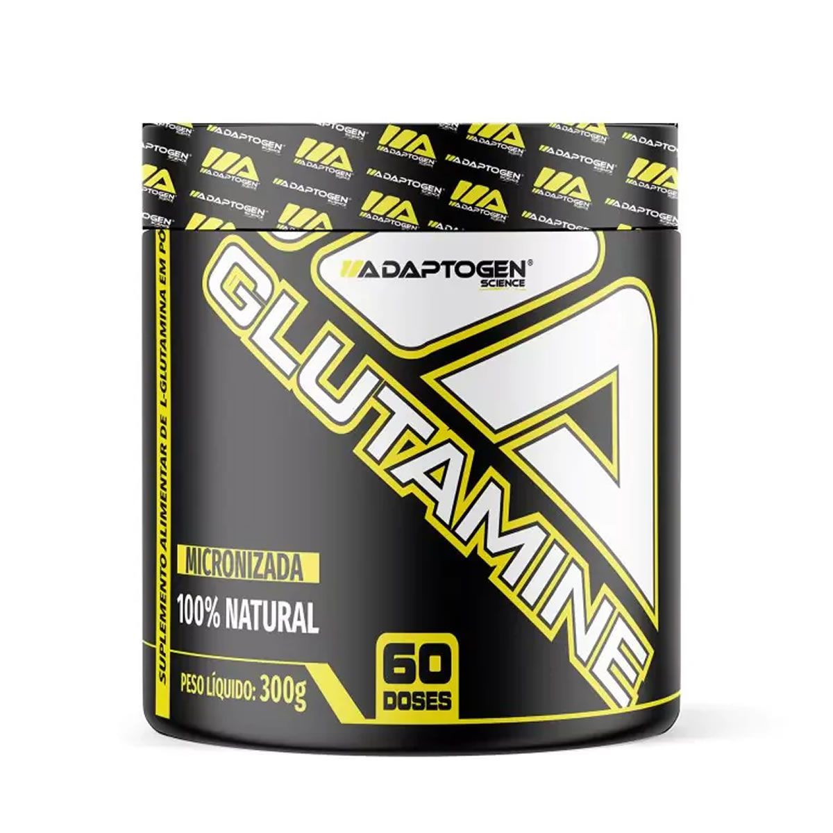 Glutamina Micronizada 100% natural -  300g - Adaptogen