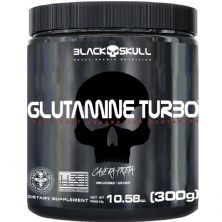 Glutamine Turbo - 300g Sem Sabor - Black Skull