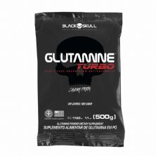 Glutamine Turbo - 500g Refil Sem Sabor - BlackSkull