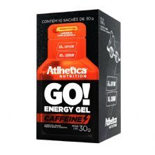 Go Energy Gel Caffeine - 10 Sach�s 30g Laranja com Acerola - Atlhetica Nutrition