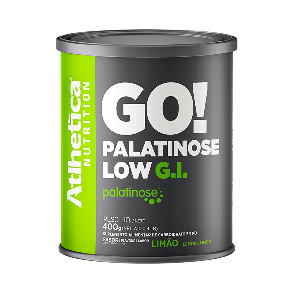 Go! Palatinose Low G.I. - 400g Lim�o - Atlhetica Nutrition