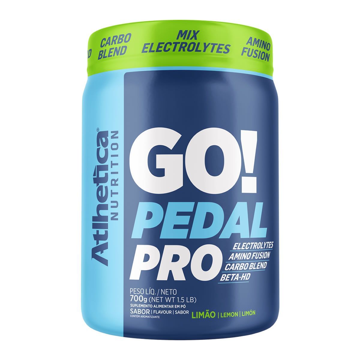 Go! Pedal Pro - 700g Lim�o - Atlh�tica Nutrition