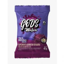 Gods Wafer  - 1 Unidade de 42g A�a� com Leite - Canibal*** Data Venc. 15/11/2025