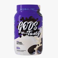 Gods Whey Tasty - 900g Cookies - Canibal
