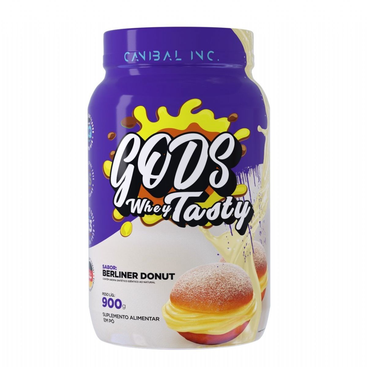 Gods Whey Tasty - 900g Berliner Donut - Canibal