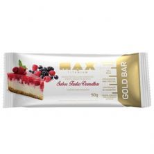 Gold Bar - 1 Unidade 50g Frutas Vermelhas - Max Titanium