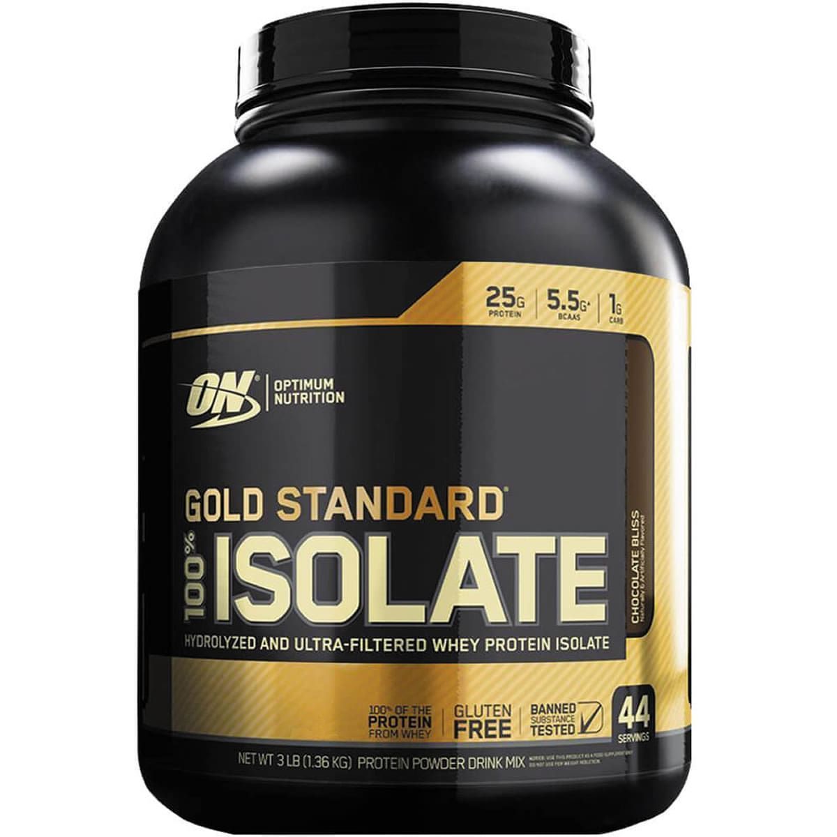 Gold Standard 100% Isolate - 1032g Chocolate Bliss - Optimum Nutrition