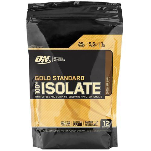 Gold Standard 100% Isolate - 372g Chocolate Bliss - Optimum Nutrition