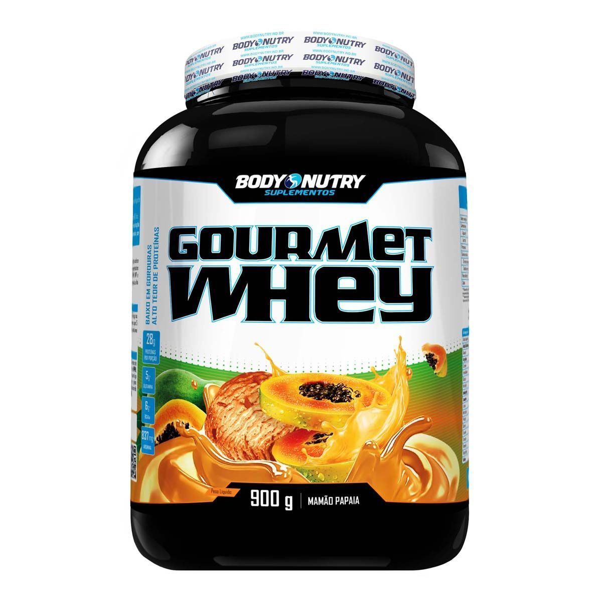 Gourmet Whey - 900g Mam�o Papaia - Body Nutry