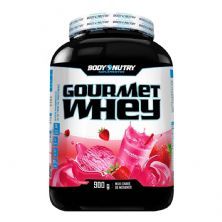 Gourmet Whey - 900g Milk Shake de Morango - Body Nutry