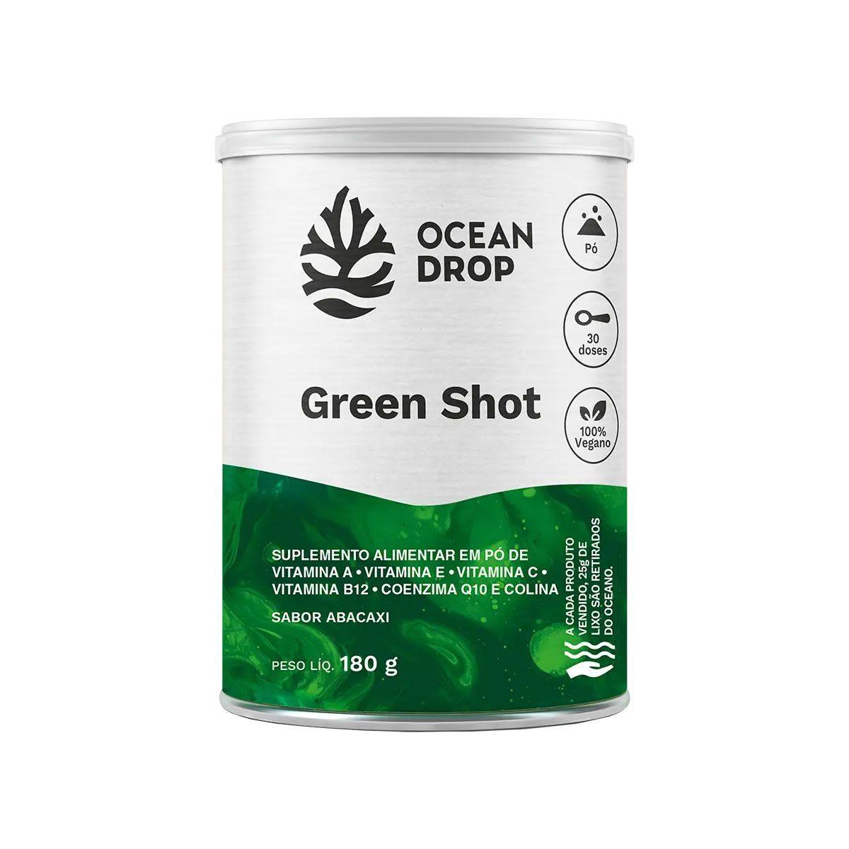 Green Shot - 180g Abacaxi - Ocean Drop