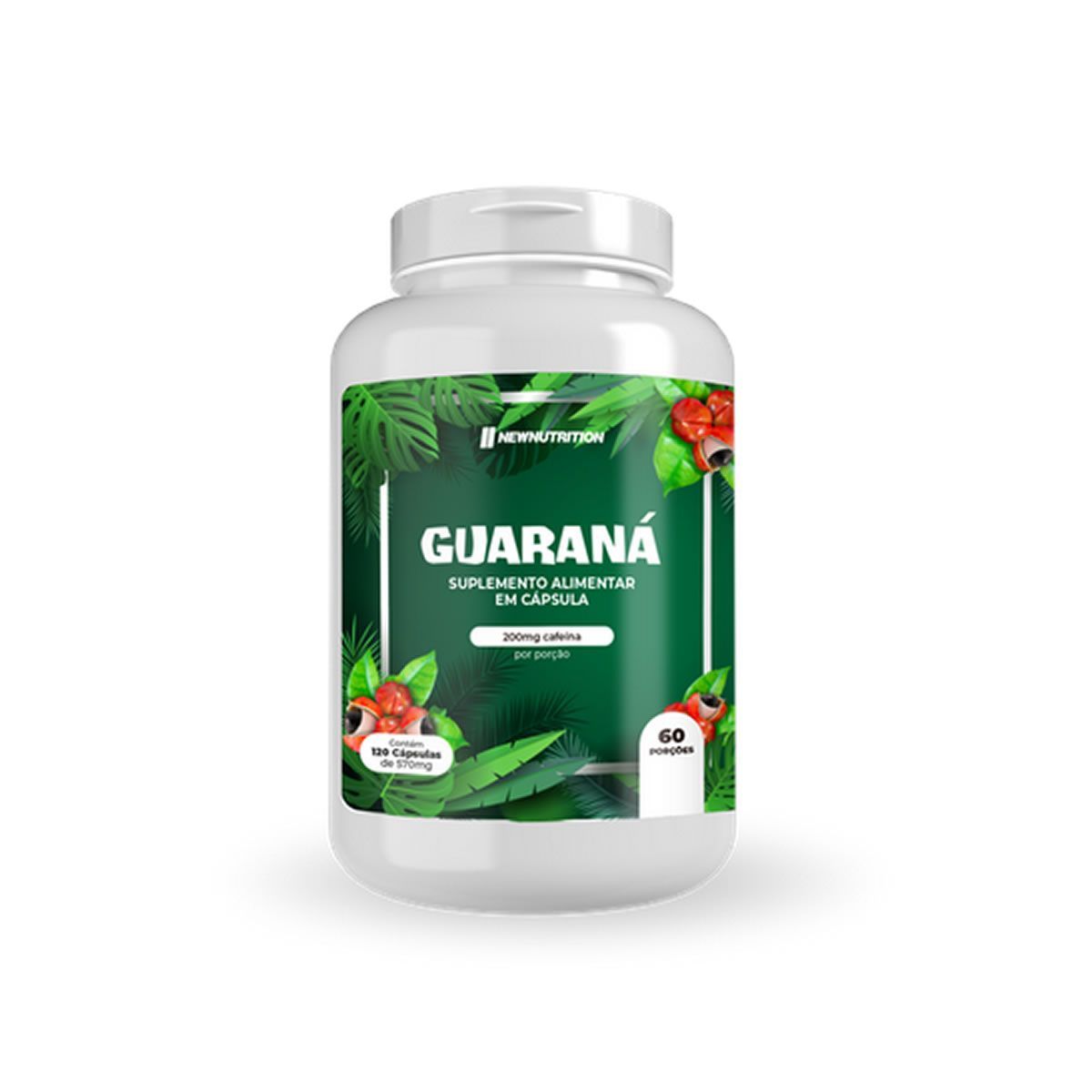 Guaran� - 120 C�psulas - NewNutrition