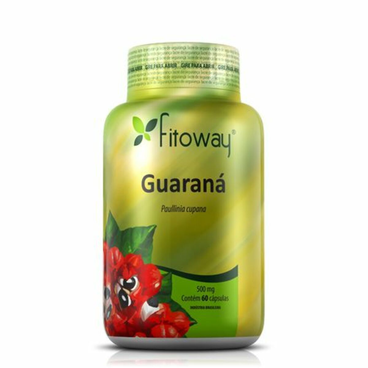 Guarana 500mg - 60 C�psulas - Fitoway*** Data Venc. 30/7/23