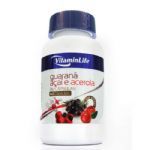 Guaran�, a�ai e acerola em c�psulas Farma - 60 c�psulas - VitaminLife