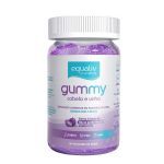 Gummy Cabelos e Unhas - 60 Gomas Uva - Equaliv