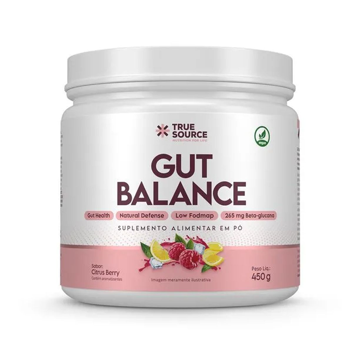 Gut Balance - 450g Citrus Berry - True Source