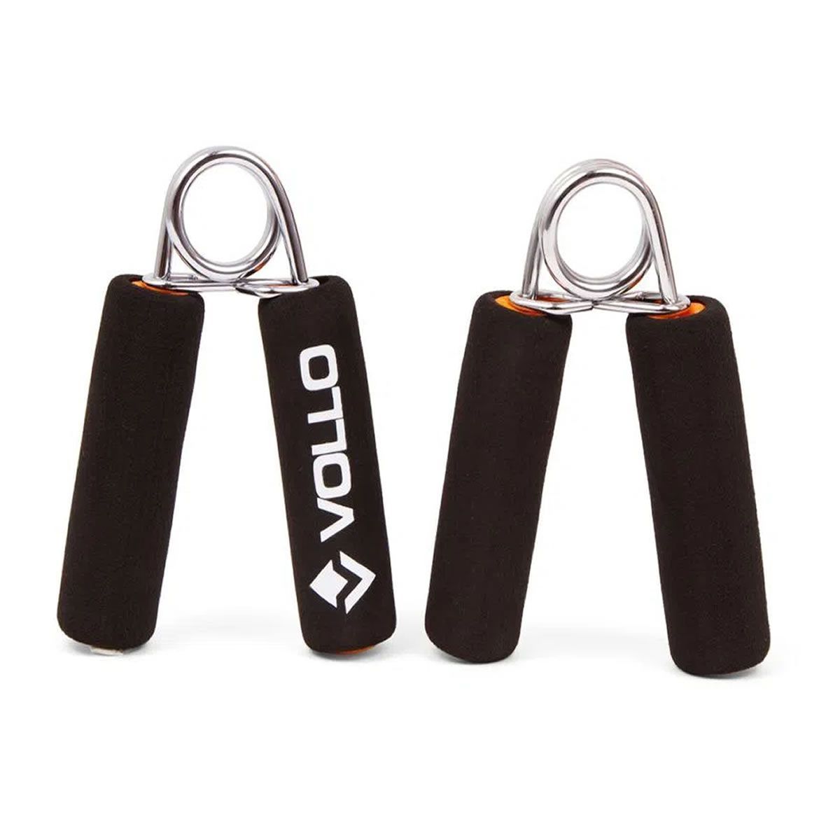 Hand Grip Com Cabo de Espuma - 1 Par Preto - Vollo Sports