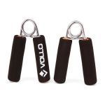Hand Grip Com Cabo de Espuma - 1 Par Preto - Vollo Sports